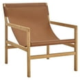 thumbnail image 5 of Modway Orín Leather Sling Chair in Chestnut Tan by Modway, 5 of 10