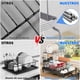 thumbnail image 4 of Escurridor de Platos y Trastes de Acero Inoxidable, Organizador Expandible de 2 Niveles para Fregadero de Cocina, con Drenaje de Válvula, 4 of 9
