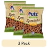(3 pack) Utz Sourdough Specials Unsalted Pretzels, 16 oz Bag