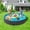 Black, variant on Yaheetech XXL Foldable Pet Pool, Portable PVC Bath Tub for Dogs and Cats, Blue