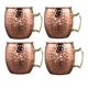 thumbnail image 1 of 4 Pcs Set de Tazas Moscú Mula Acero Inoxidable Accesorios de Casa Cocina Bebidas Sunnimix Taza de la bebida, 1 of 7