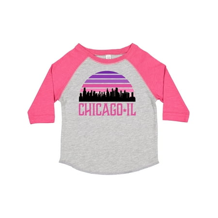 

Inktastic Chicago Gifts Souvenirs for Kids Gift Toddler Toddler Girl T-Shirt