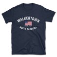 thumbnail image 1 of Walkertown North Carolina Patriot Men's Cotton T-Shirt, 1 of 1