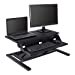 thumbnail image 3 of Stand Up Desk Store Power Pro Electric Adjustable Height Two Tier Standing Desk Converter (Black, 32" Wide), 3 of 10
