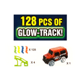 thumbnail image 3 of Cokos 128-Piece Glow Track Racing Car Play Set with LED Lights for Kids, 3 of 4