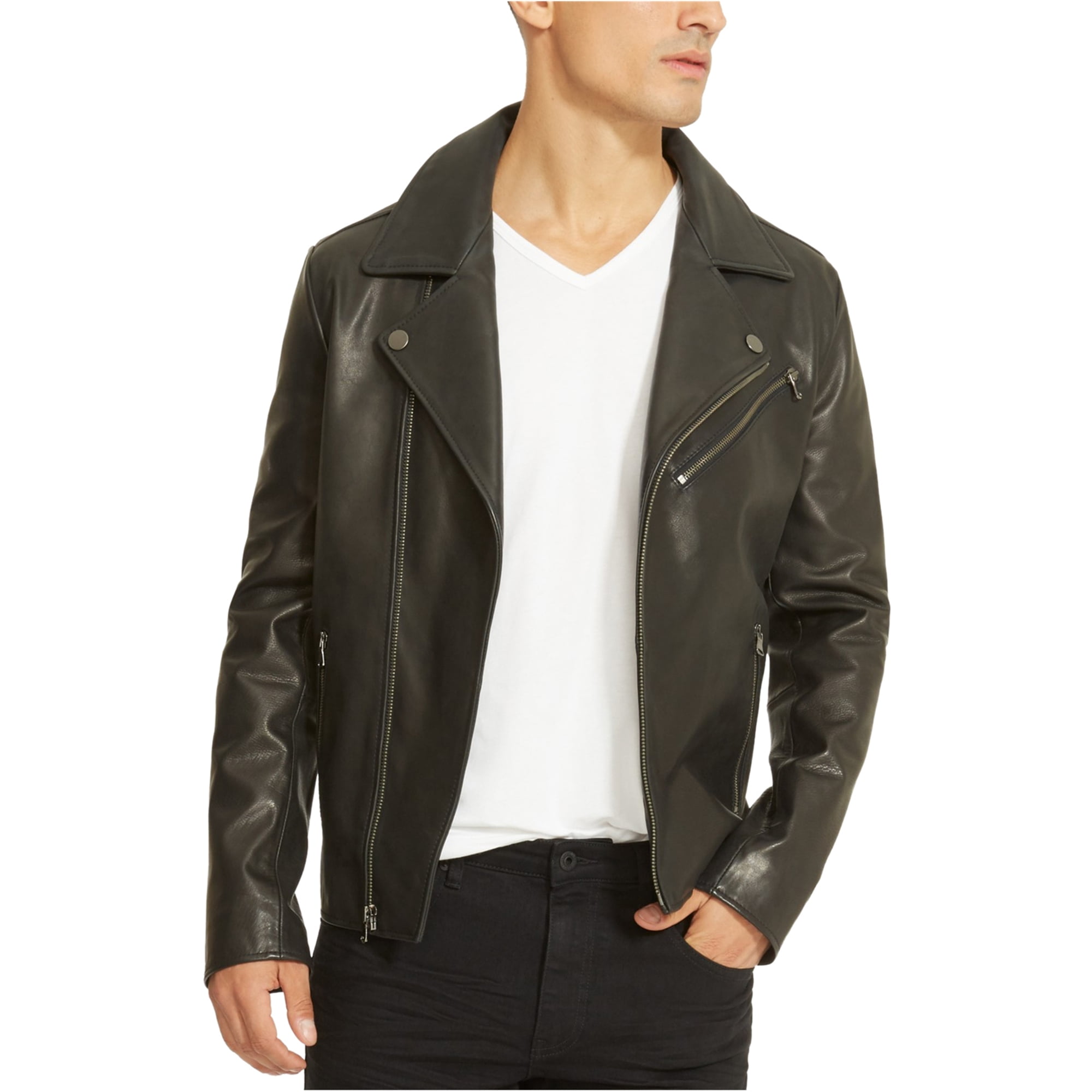 kenneth cole leather jacket