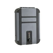 SnapSafe 75241 TrekLite Lock Box TSA Combination Lock Safe Mechanical Dial Single Black/Gray