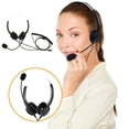 thumbnail image 3 of Centro de Llamadas s Auriculares Micrófono Monofónico Mircrophone Para Oficina Sunnimix Auriculares del teléfono del centro de llamadas, 3 of 8