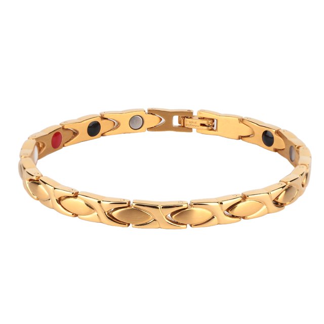 Pulsera de terapia magnética para hombres y mujeres - Joyería antifatiga y pérdida de peso