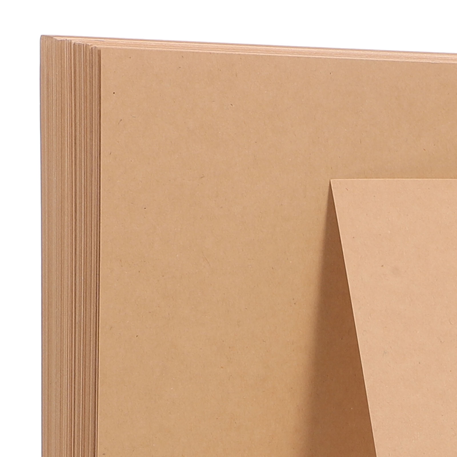 100 Sheets White Cardstock Paper for Crafts, Trinket Panels, and Projects - Kraft Card Paper