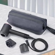 Senya Travel Case Carrying Universal Storage Bag for Dyson Supersonic Hair Dryer HD01 HD03, Cosmetic Organizer Case (Dark Grey)