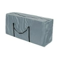thumbnail image 2 of Christmas Tree Storage Bag Heavy Duty 900D Oxford Fabric with Reinforced Handles and Dual Zippers Wide Opening Extra Large Storage Container for Trees and Decorations (Gray,68.11x20.08x29.92 Inch), 2 of 8