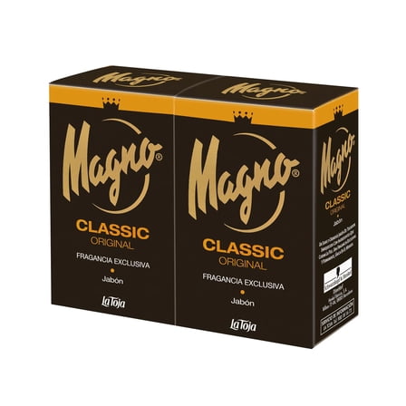 Magno Classic Original Soap 3.5 oz./100gr. 2 Bars