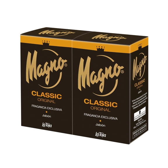 Magno Classic Original Soap 3.5 oz./100gr. 2 Bars
