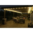 thumbnail image 6 of Novelty Lights 100 Feet Clear G40 Globe Outdoor Patio String Lights, Green Wire, 6 of 6