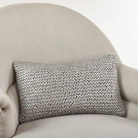 

Fennco Styles Cassandra Collection Knitted Design Pillow - 3 Colors - 2 Sizes