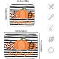 thumbnail image 3 of Autumn Dish Drying Mat for Kitchen Counter Dish Drying Pad Dish Mat, Black Stripe It''s Fall Y''all Buffalo Plaid Drying Mat for Coffee Machine Dish Rack 16x18, 3 of 8
