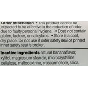 Devrom Chewable Internal Deodorant Tablets, 100 ct