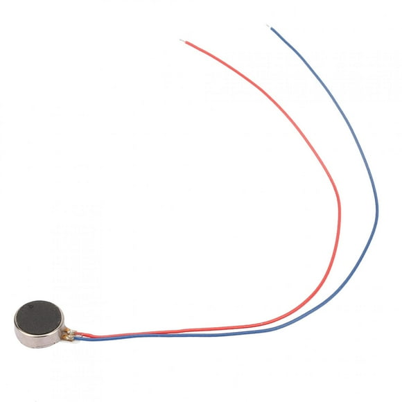 Motor vibratorio de monedas, DC 3V 0.02W 0.08A Motor vibratorio plano Motor vibratorio Aspecto llamativo