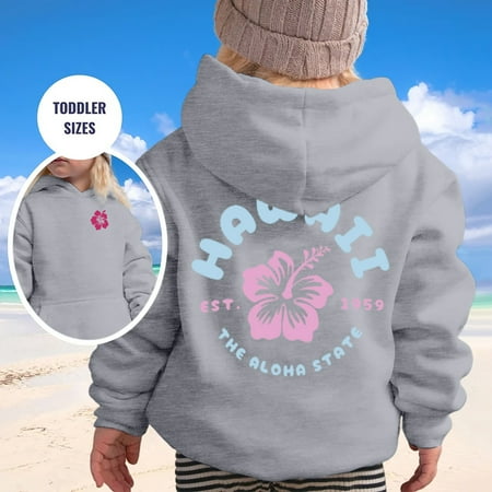 

CHAOLEI Girl s Hoodie Long Sleeve Soft Sweatshirt Graphic Hoody Kids Cute Pullovers Top Clothes For Girls -Grey 9-10 Years