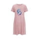 thumbnail image 5 of Camisón corto de talla grande para mujer, camisón de manga corta con estampado de pecho a la moda, camisón para mujer, 5 of 7