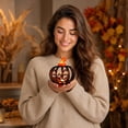 thumbnail image 5 of Halloween Decoration Indoor Outdoor Clearance Under $5.00! Thanksgiving Fall Decorations for Home, Halloween Cutout Pumpkin Ornament, 5 of 5