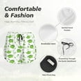 thumbnail image 4 of Bixox Women's Kitchen Utensiles Cooking Pots pattern 2 in 1 Running Shorts - Lightweight Athletic Workout Gym Yoga Shorts Liner with Pockets - XX-Large, 4 of 7