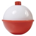 thumbnail image 2 of J-Rigged Tackle Supply Red & White Snap-on Bobber - 1.75in, 2 of 5