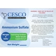thumbnail image 2 of Cesco Solutions - Ammonium Sulfate – Tech Grade – Fertilizer – 21-0-0 – 5 lbs, 2 of 2