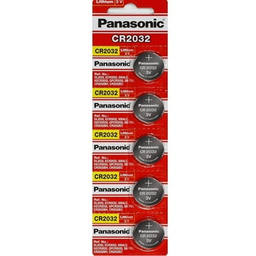 Panasonic CR2032 3V Lithium Battery 2PACK x (5PCS) = 10 Single Use Batteries