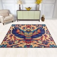 thumbnail image 2 of Yayeee Area Rugs for Living Room 5.2'x4' Non Slip Washable Bedroom Floor Carpet, Colorful Abstract Eagle, 2 of 5
