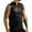 Black, variant on Men Sexy Leather Tank Top, Shiny Soft Matte Leather, Plus Size S-7XL, Male Black Leather Vest