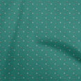 thumbnail image 1 of oneOone Georgette Viscose Teal Green Fabric Car Sewing Fabric By The Yard Printed Diy Clothing Sewing Supplies 42 Inch Wide, 1 of 5