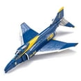 thumbnail image 3 of CSYANXING F-4 Phantom II Fighter Model US Navy 1:144 Scale Die Cast Alloy 14cm x 9.5cm for Birthday Christmas New Year Gift, 3 of 9