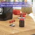 thumbnail image 4 of Jar Opener for Seniors with Arthritis & Weak Hands, Easy Twist Jar Openers, Adjustable Multifunctional Jar Lid Opener, Jar Bottle Cap Opener Gripper, Useful Gifts for Elderly/Women/Men (Wood Handle), 4 of 4