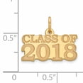 thumbnail image 2 of Beautiful 14k Class of 2018 Charm, 2 of 2