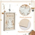 thumbnail image 6 of Lilixerw Carved Wooden Christmas Sign Pendant,Holiday Tree Ornament with Xmas Tree Scene,Festive Wall & Door Hanging Decor,4.29Inch Beige, 6 of 6