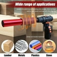 thumbnail image 3 of Spindle Sander Adapter for Power Drill, Handheld Rubber Sanding Drum, Hexagonal Attachment for Power Drill Chuck, 3 of 9