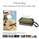 thumbnail image 4 of Estuche para pañuelos de tela Oxford impermeable, estuche para servilletas de papel, dispensador de pañuelos faciales, caja de almacenamiento, bolsa para acampar al aire libre y senderismo, camuflaj, 4 of 5