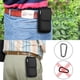 thumbnail image 5 of funda de nailon para cinturón de teléfono celular con clip para cinturón, funda de almacenamiento para tarjetas de identificación，Universal para teléfonos móviles 5.7 - 6.3 ShuxiuWang 1327537110217, 5 of 5