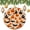 pattern-6, variant on Christmas Ornament Pumpkin Buffalo Plaid Customized Round Ceramic Ornament Happy Halloween Holiday Christmas Tree Hanging Accessories Gifts Keepsake for Family