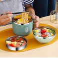thumbnail image 3 of SMihono Kitchen Organizers and Storage Stainless Steel Bowl Large Capacity Fast Food Cup Student Tableware Set Instant Noodles Bowl Rice Bowl Lunch Box Kitchen Gadgets Must Have 2023, 3 of 6