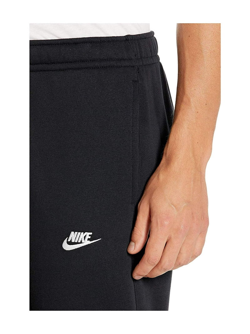 Men's Nike Black/Black/White Sportswear Club Fleece Joggers (BV2671 010) - 2XL Walmart.com
