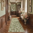 thumbnail image 2 of KUETH 2.5x10 Vintage Floral Runner Rugs Machine Washable Rugs for Living Room, Non Slip Flat Pile Rug with Rubber Backing, Boho Rug for Entryway Hallway Kitchen and Corridor, 2 of 12