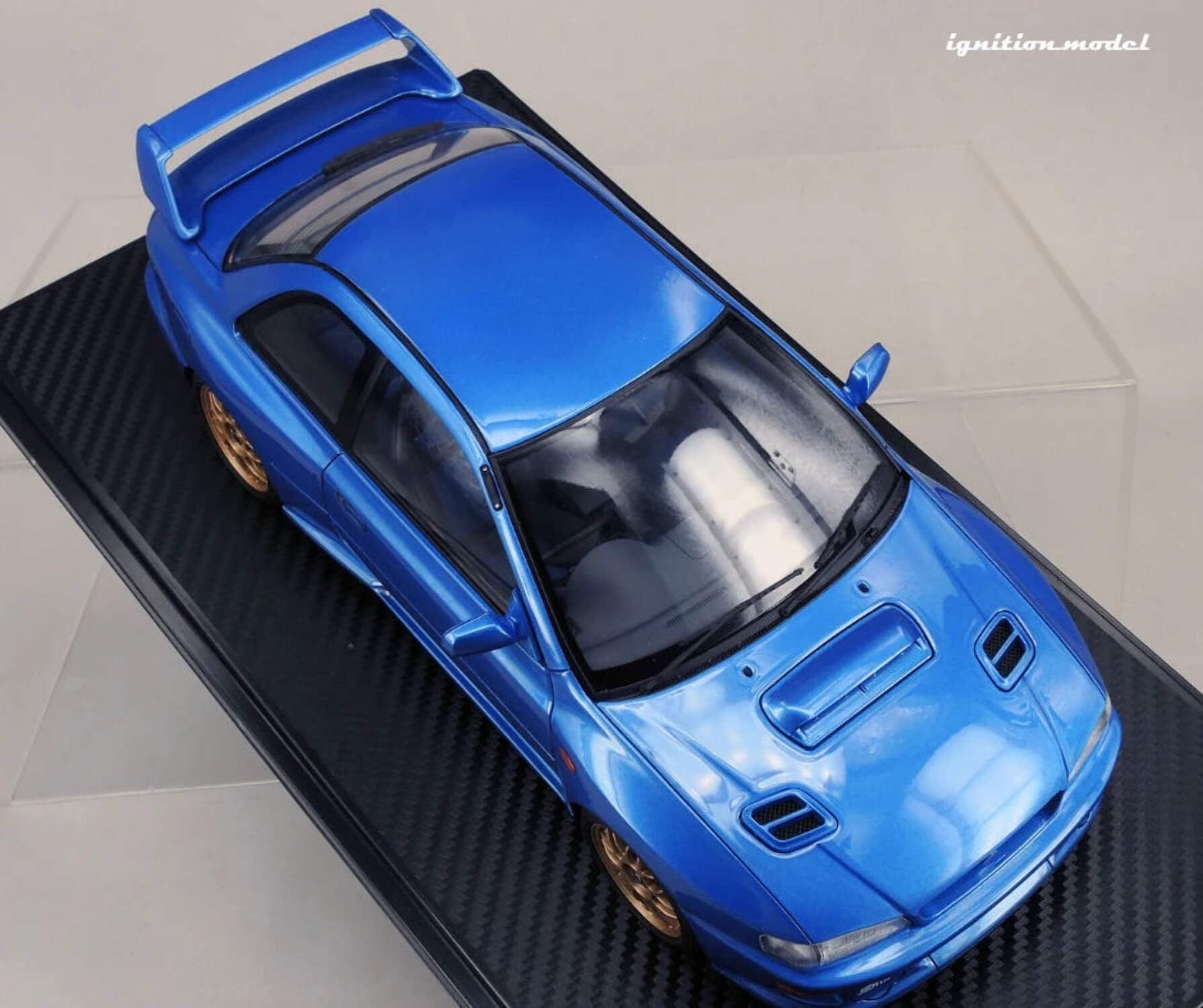 Ignition-Model Subaru Impreza 22b STi Version (GC8) Blue