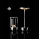thumbnail image 4 of Lámparas de mesa Lámparas decorativas para mesa de comedor Bar Restaurante Barra transparente Luces ambientales Luces nocturnas para acampar al aire libre, 4 of 4