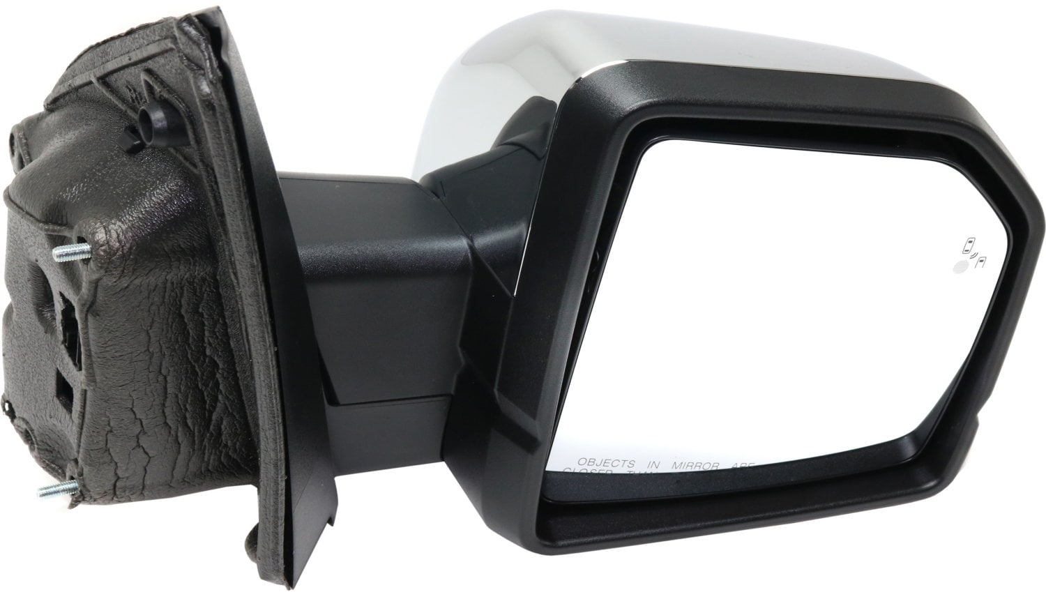 REPLACEMENT-MIRROR-GLASS+ADHESIVE~RIGHT PASSENGER SIDE See Compatibility List