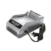 Restored Snow Joe + Sun Joe iCHRG40 EcoSharp Lithium-Ion Battery Charger, 40 Volt, Gray (Refurbished)