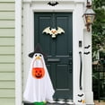 thumbnail image 5 of Halloween Goose Outfit Ghost Lawn Porch Goose Clothes Fall Halloween Goose Costume for 23" Geese Outdoor Patio Yard Lawn Decoration, 5 of 8