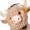 thumbnail image 2 of American Greetings 9 in. Graduation Plush Highland Cow with Grad Cap (1-Count), 2 of 5